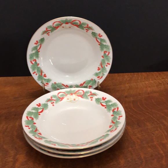Sanyo Christmas Noel Bowls
